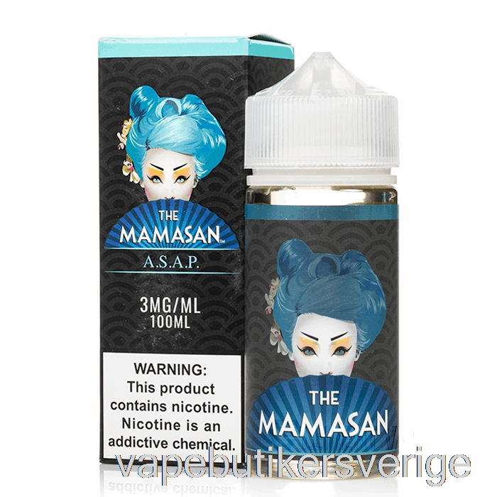 Vape Sverige Asap - The Mamasan - 100ml 3mg